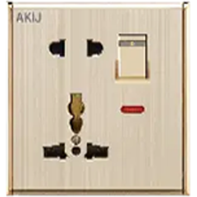 Akij Elegant Combination Socket With image