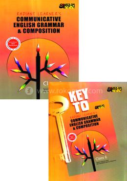 Akkharpatra Radiant Learners Communicative English Grammar and Composition With Key To - Class 6 image