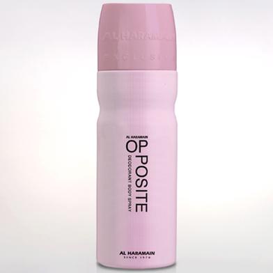 Al Haramain Opposite Pink Deo (Deodorant Body Spray) - 200ml for Women image