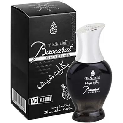 Al-Nuaim Baccarat Sheesha Attar (বাচ্চারাট সিসা আতর) - 20 ml (Heart Series) image