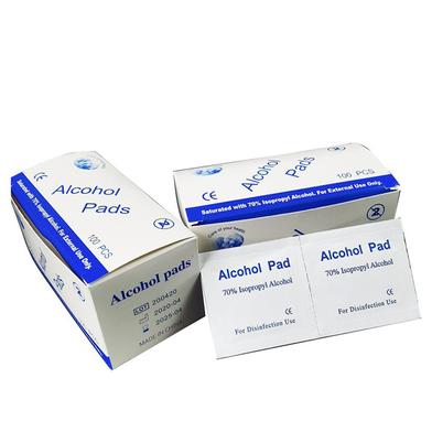 Alcomed alcohol pads - scatola da 100 pads - conf. 100 pz.