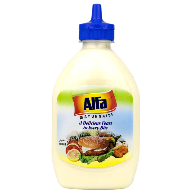 Alfa Mayonnaise - Squeeze - 500 Ml image