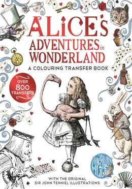 Alice’s adventures in Wonderland: A Colouring Transfer Book image