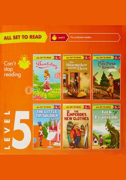 All Set to Read- Level 5 : 6 Books In a Orange Box