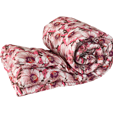 Allora China Rose Print Comforter – Pink image