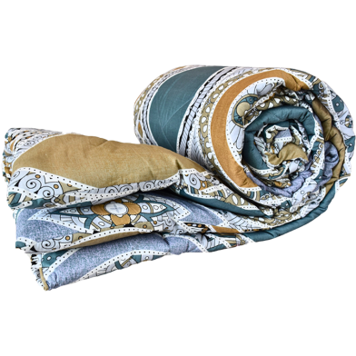 Allora Olive Print Comforter image