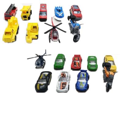 Pull Back Model Collectable Car Toy Set For Kids-Model 1 (metal_car_9pcs_th342) image