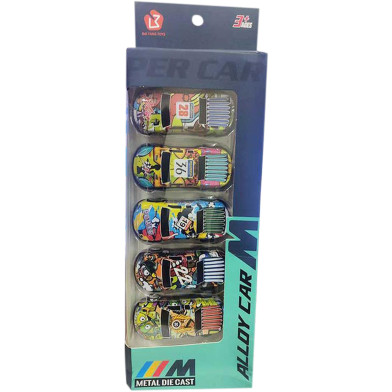 Alloy Model Die-Cast Car 5pcs Set-RI 866-5B image