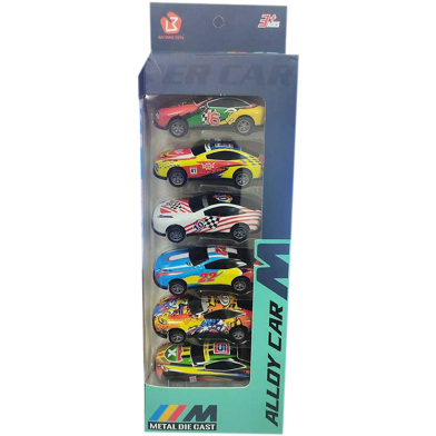 Alloy Model Die-Cast Car 6pcs Set-RI 5512-6A image