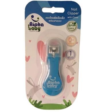 Alpha Baby Nail Clipper with Cover - Blue image