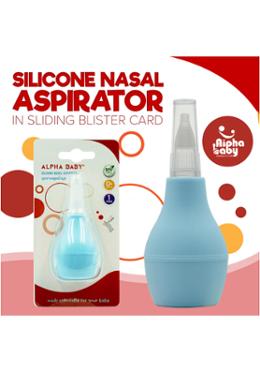 Alpha Baby Nasal Aspirator - Blue image