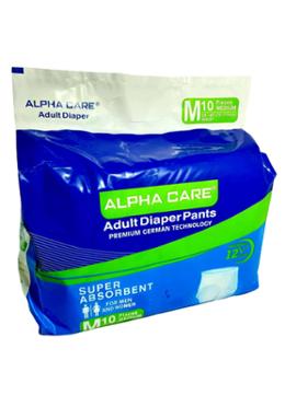 Alpha Care Adult Diaper Pants - M (10pcs) image