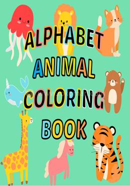 Alphabet Animal Coloring Book image