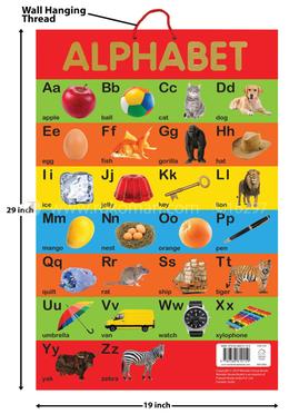 Alphabet Early Learning Educational Posters For Children image