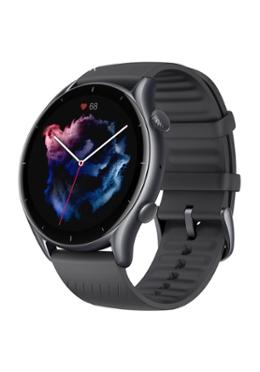 Amazfit GTR 3 Smart Watch with Classic Navigation Crown and alexa - Thunder Black