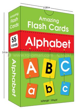 Amazing Flash Cards Alphabet - 55 card image