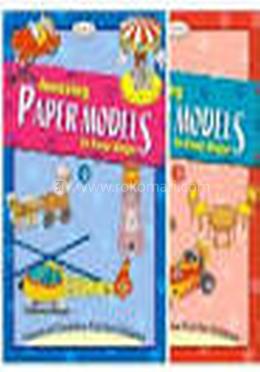 Amazing Paper Models Set Of 4 Books image