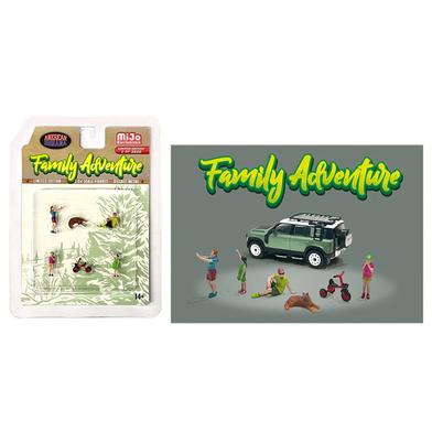 American Diorama – Scale Figure 1:64 – Family Adventure Set (MiJo Exclusives) – Limited Edition 1 of 4800 image
