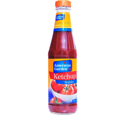 American Garden Ketchup Regular Bottle 340gm image