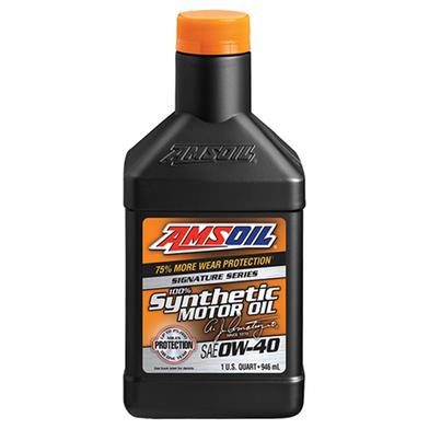 Amsoil Signature Series 0W-40 Full Synthetic Motor Oil 946ml image