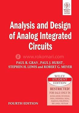 Analysis and Design of Analog Integrated Circuits image