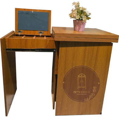 AndorMahal Impressive Folding Table For Study room Living room Office Made Of Melamine Board image