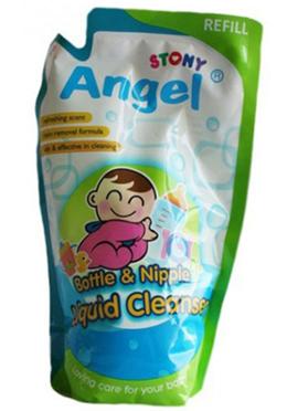 Angel Bottle and Nipple Liquid Cleanser Refill Pack 500ml image