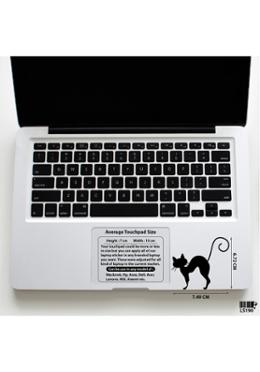 DDecorator Angry Cat (Right) Laptop Sticker image