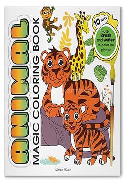 Animal Magic Coloring Book 