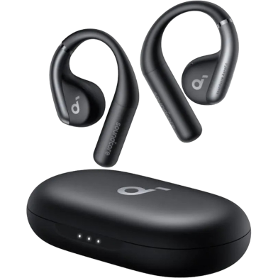 Anker Soundcore AeroFit Open-Ear Bluetooth Earbuds Black image