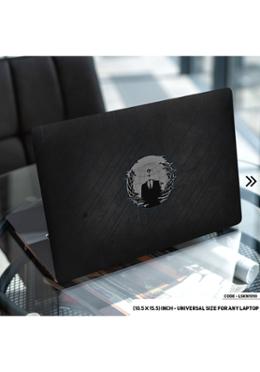 Decorator Anonymous Logo Laptop Sticker image