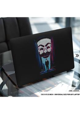 Decorator Anonymous Logo Laptop Sticker image