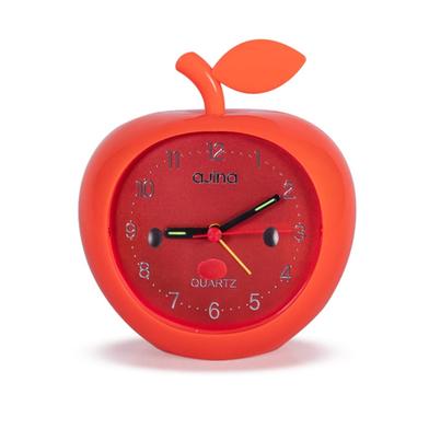 Apple Table Clock Medium Red image