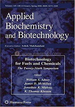 Applied Biochemistry and Biotechnology image