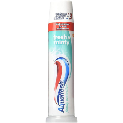 Aquafresh Whitening Pump Toothpaste 100 ml image