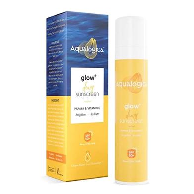 Aqualogica GlowPlus Dewy Sunscreen SPF 50 PAPlusPlusPlus image