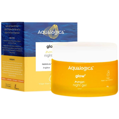 Aqualogica Glow plus Mousse Vitamin C Night Gel - 50g image