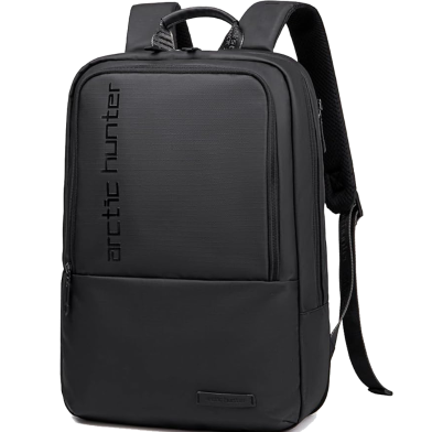 Arctic Hunter B00529 Expandable Laptop Backpack (Black) image