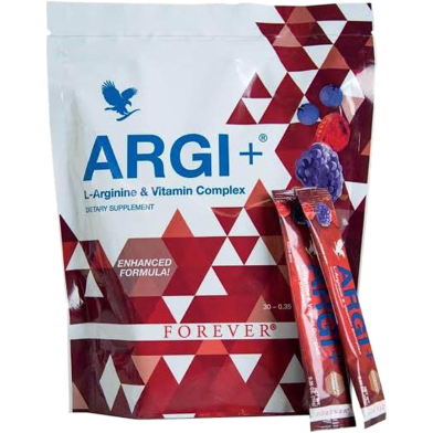 Argi plus and Vitamin Complex (30 Packets) L-Arginine image