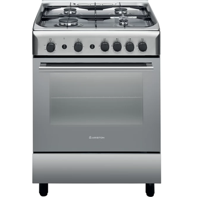 Ariston A6GG1FXEX 4 Burner Gas Cooker With Oven - 58 liter image
