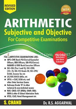 Arithmetic Subjective And Objective For Competitive Examinations image