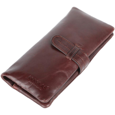 Armaas High Quality Genuine Leather Dark Brown image