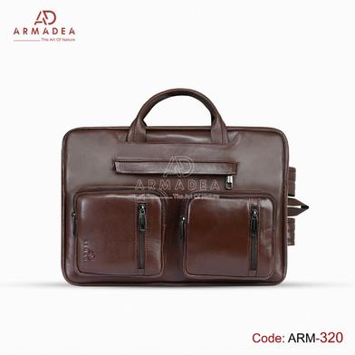 Armadea 4G 2 in 1 Backpack And Official Hand Bag Chocolate image