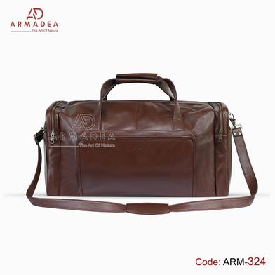 Armadea Big Size Travel Bag with 4 Side Poket Chocolate image