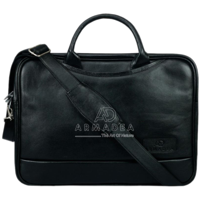 Armadea Carry Document And Laptop Bag Black image