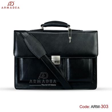 Armadea New Design Smart Office And Laptop Bag Black image