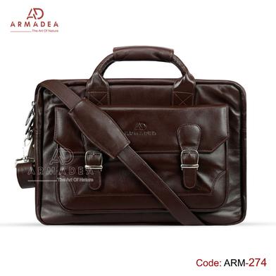 Armadea Official And Laptop Bag Chocolate image