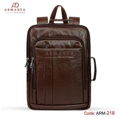 Armadea Smart And Stylish 3 in 1 Backpack Chocolate image
