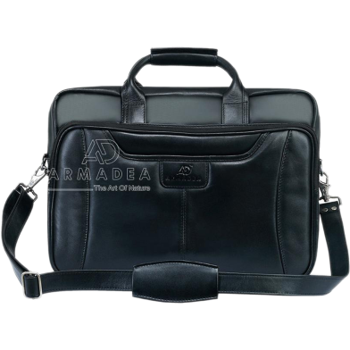 Armadea Smart Corporate Design Official And Laptop Bag Black image