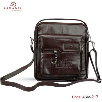 Armadea Stylish Unique And New Messenger Bag Chocolate image